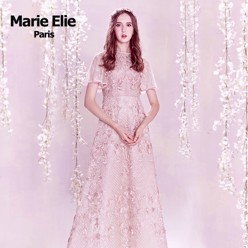 marie elie2018巴黎秀款修身连衣裙 MarieElie连衣裙