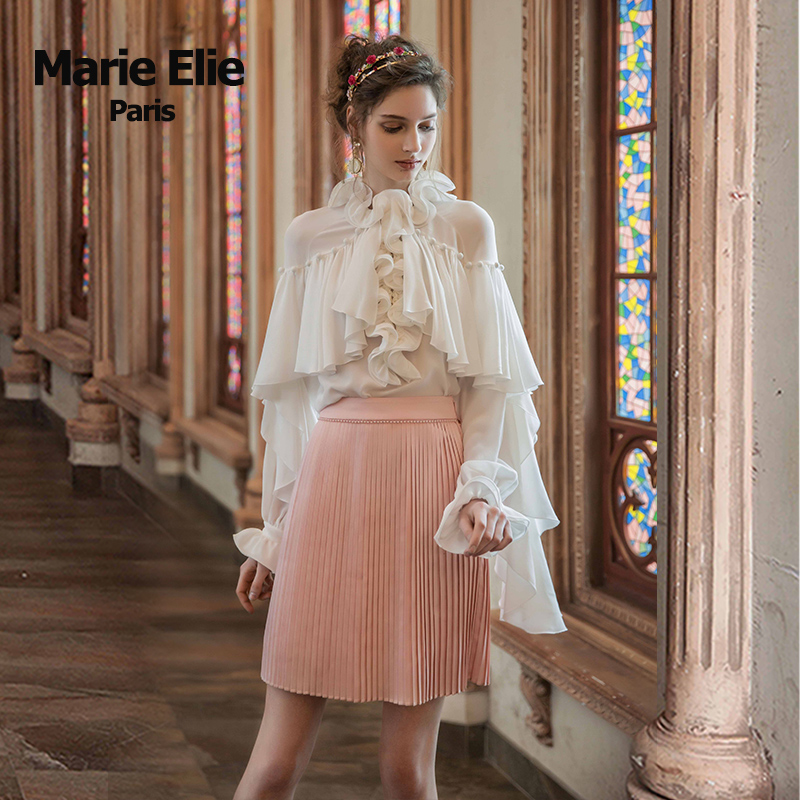 marie elie春夏经典款层层衬衫 MarieElie衬衫