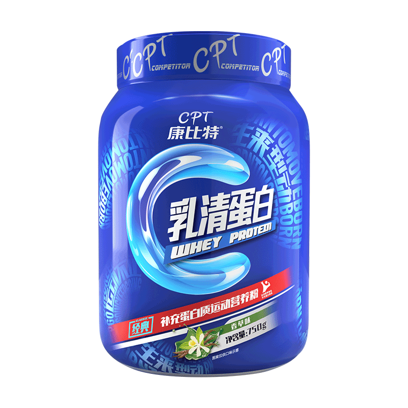 临期处理】康比特乳清蛋白质粉900g增肌健身运动营养粉 75%高蛋白