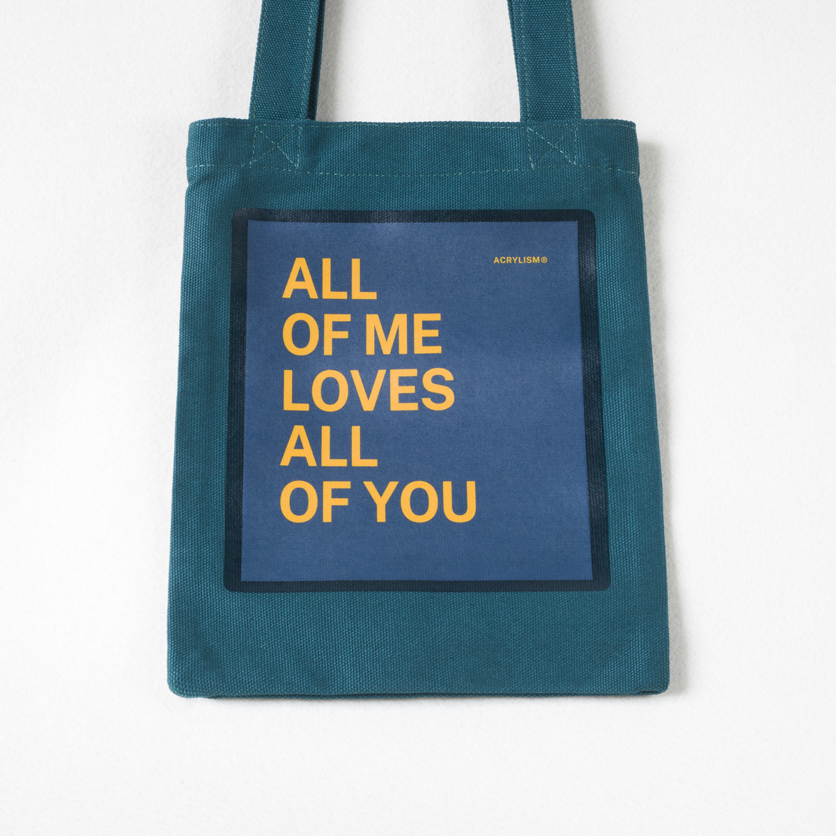 #0020# 迷你 all of me loves all of you 环保袋 mini bag - 图1