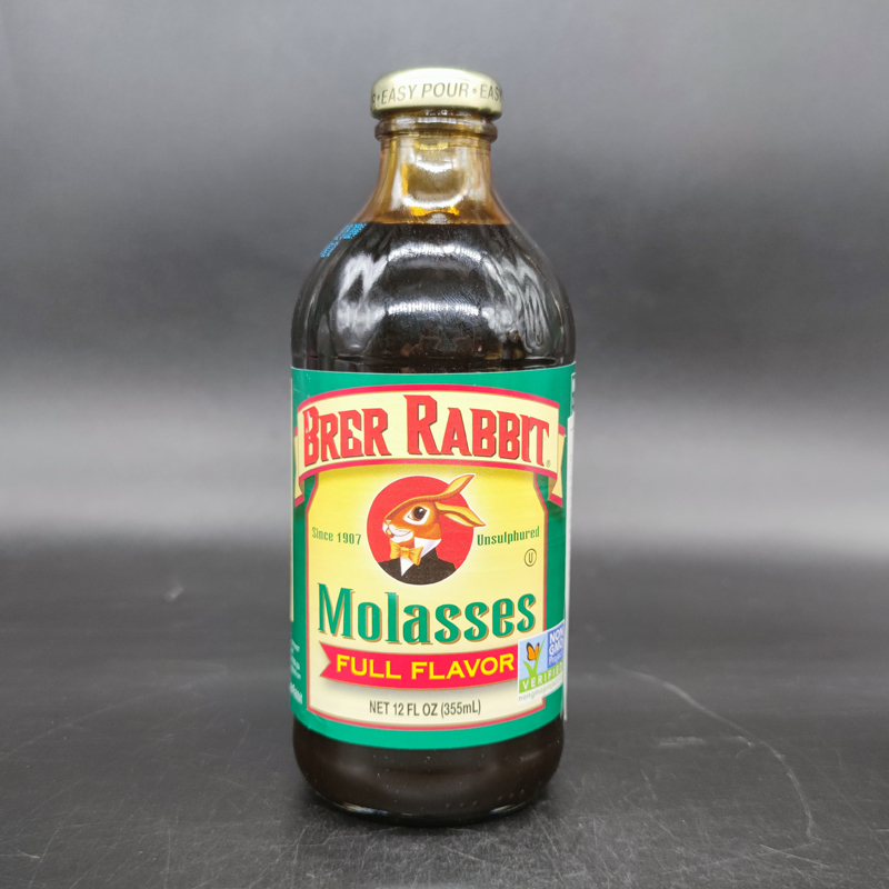 美国Brer Rabbit Molasses Full Flavor黑糖烘焙姜饼裸麦面包糖浆 - 图0