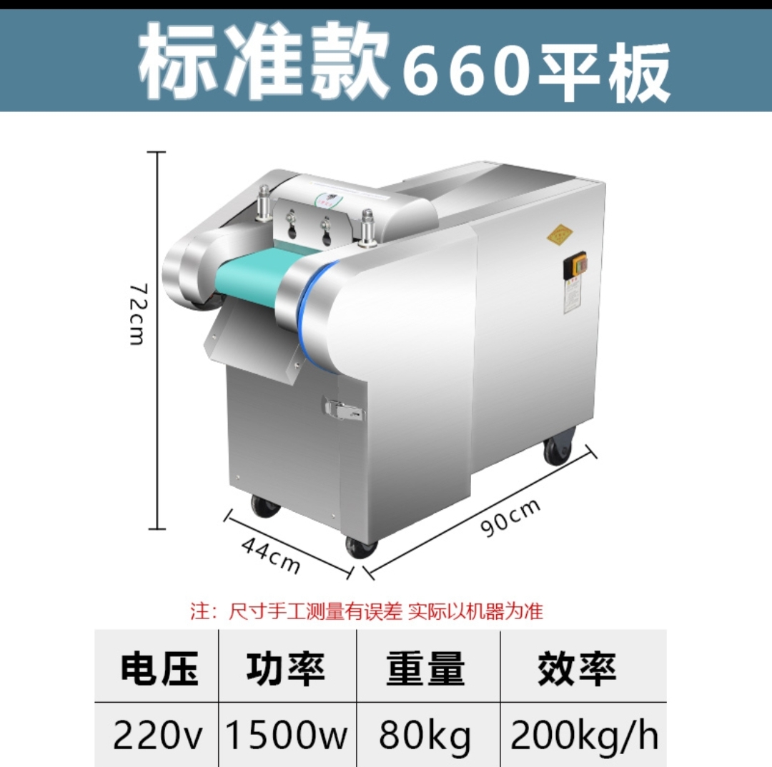 上新精品电动切菜机商用全自动食堂厨房切丝片丁段器多功能切葱花 - 图1