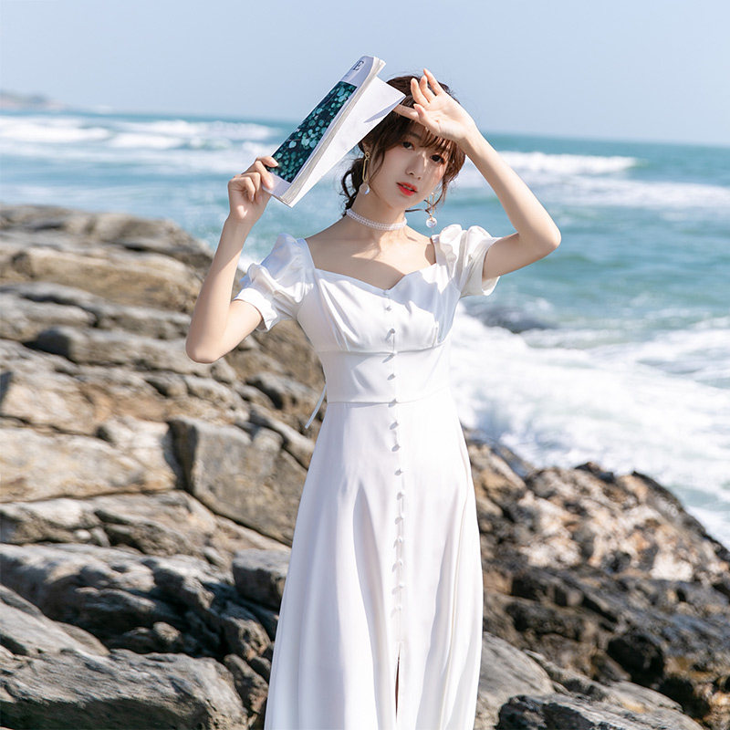 2020夏季新款修身气质显瘦连衣裙 嘉芙琳连衣裙