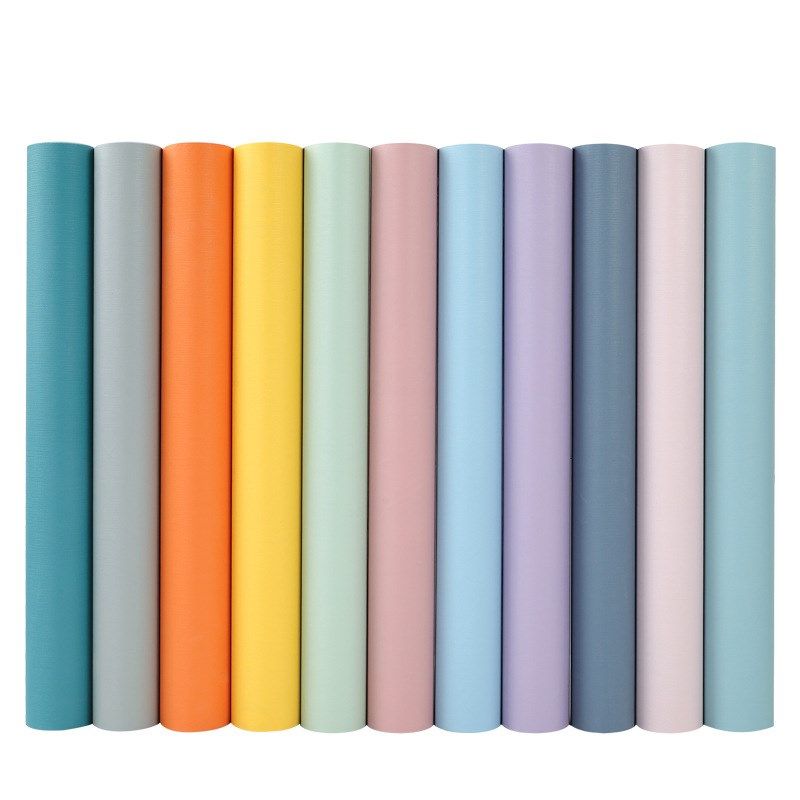 防水自粘卧室壁纸 纯色加厚墙贴 简约马卡龙轻奢素色自贴墙纸,淘宝优惠券,粉丝福利购,淘宝优惠卷