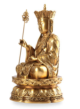 九华山地藏王菩萨风水供奉工艺品