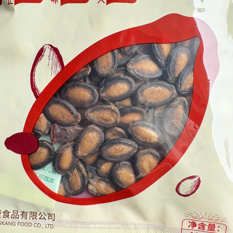 恒康108g甘草西瓜子大板西瓜子黑瓜子坚果炒货休闲追剧小吃零食 - 图1