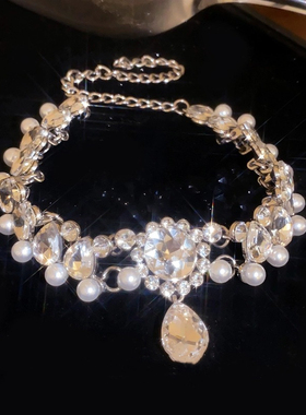 女性魅力小香风轻奢珍珠项链宴会