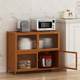 Household dining side cabinet cabinet wine cabinet living room storage cabinet integrated wall bedroom simple storage rack floor-standing storage rack