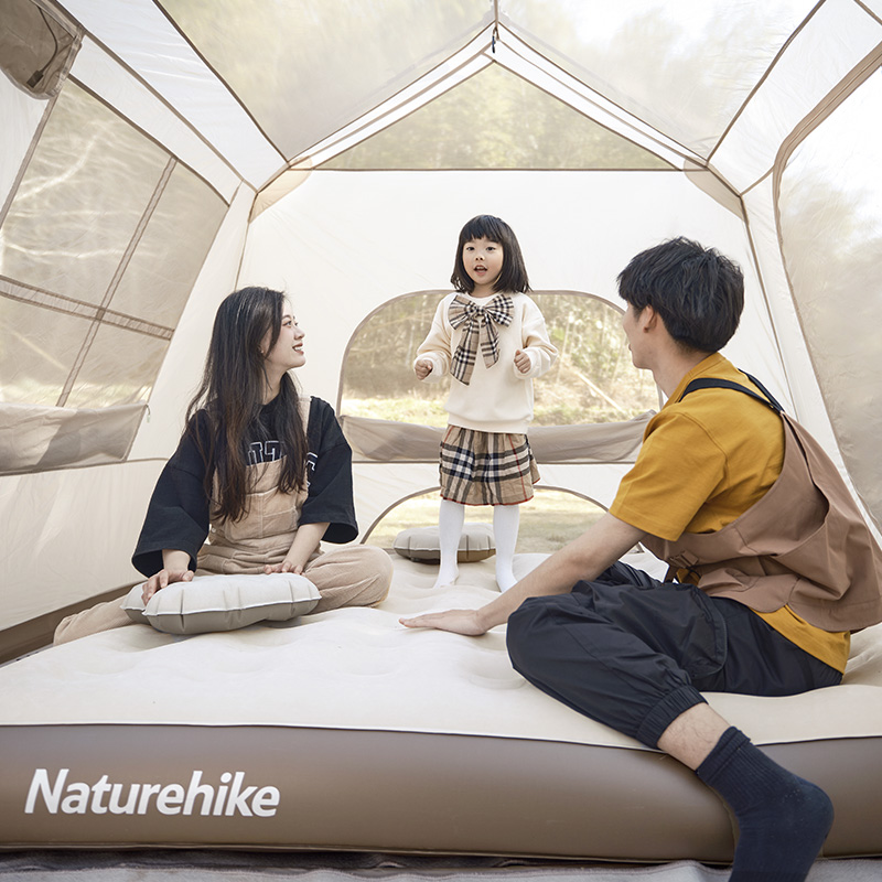 Naturehike挪客自动充气床垫户外露营便携式双人气垫床帐篷床垫-图3