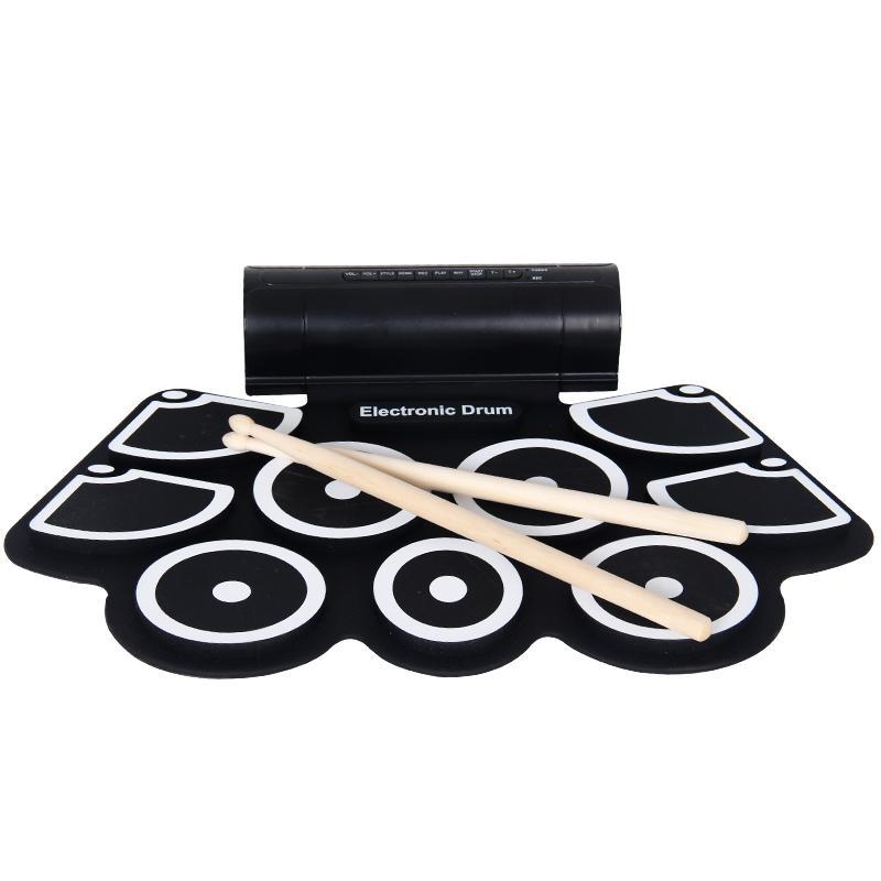 电子鼓手卷架子鼓便携式成人游戏机 艺趣乐器架子鼓/爵士鼓