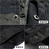 Камуфляжный осенний износостойкий дорожный комплект для работы, рабочая одежда, увеличенная толщина