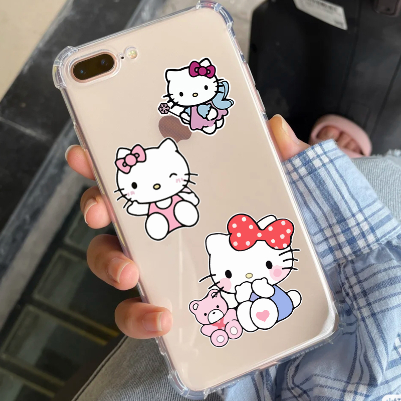 卡通可爱Hello kitty猫行李箱贴纸笔记本电脑手机水杯ipad贴画-图0