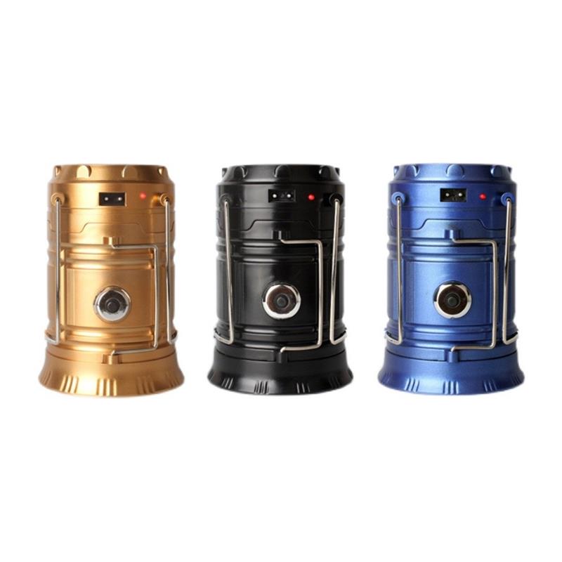 Mansheng Black Technology 4-in-1 Solar Horse Lantern Happy Tree Strong Light Flashlight Outdoor Rechargeable Camping Emergency Light