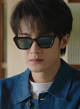 滤镜檀健次唐奇同款墨镜黑框百搭