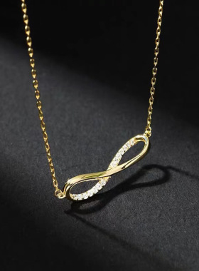 玫瑰的故事万茜苏苏同款项链金色几何扭曲不掉色高级感锁骨链颈链