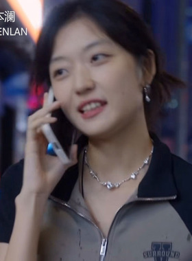 烟火人家孙千陶姝娜同款项链银色欧美时尚明星颈链choker锁骨链