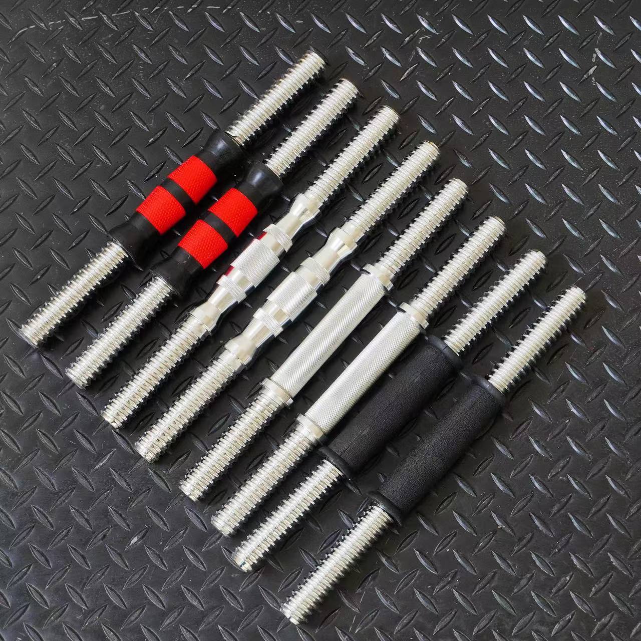 Electroplated dumbbell bar, rubber bar, mercerized bar, jujube core bar, fitness bar