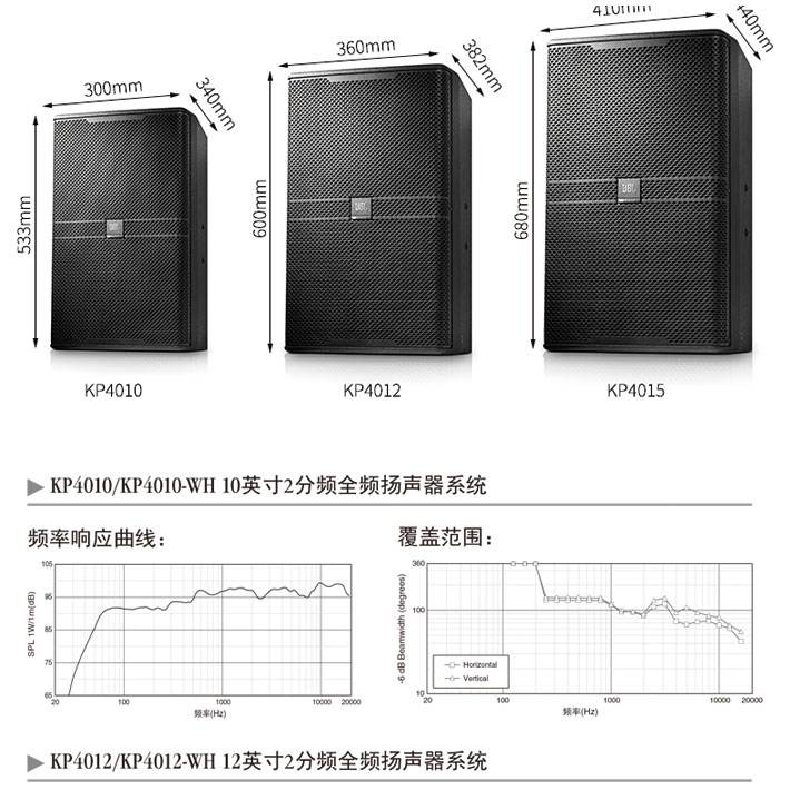 JBL KP4010 KP4012 G2 KP6012专业包房音箱家庭KTV酒吧会所音响 - 图0