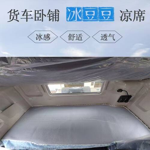 陕汽德龙新M3000SX3000X5000SF3000轩德X3X6大货车冰豆豆卧铺凉席 - 图3
