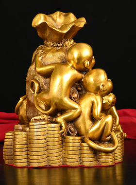 黄铜材质祝福中式客厅