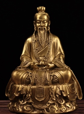 黄铜材质祝福中式客厅