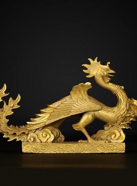 黄铜材质祝福中式客厅