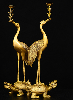 黄铜材质祝福中式客厅