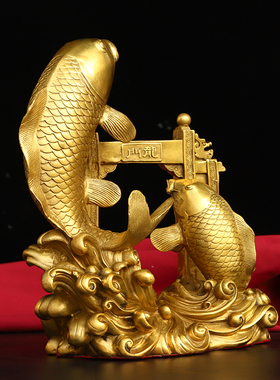 黄铜材质祝福中式客厅