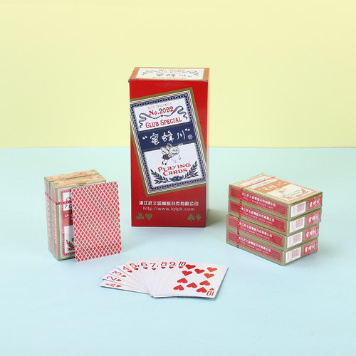 10副铭煌浩记三A扑克牌纸牌加厚批扑克飞牌棋牌室整箱便宜朴克 - 图2