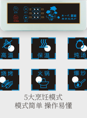 多功能光波炉发热管不挑锅