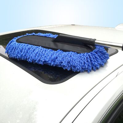 汽车掸子刷车拖把擦车蜡拖刷子扫灰除尘工具车用洗车神器清洁用品 虎窝淘