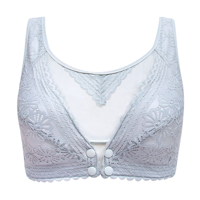 哺乳棉薄款超薄定型聚拢前开扣文胸 欣酷妃哺乳文胸