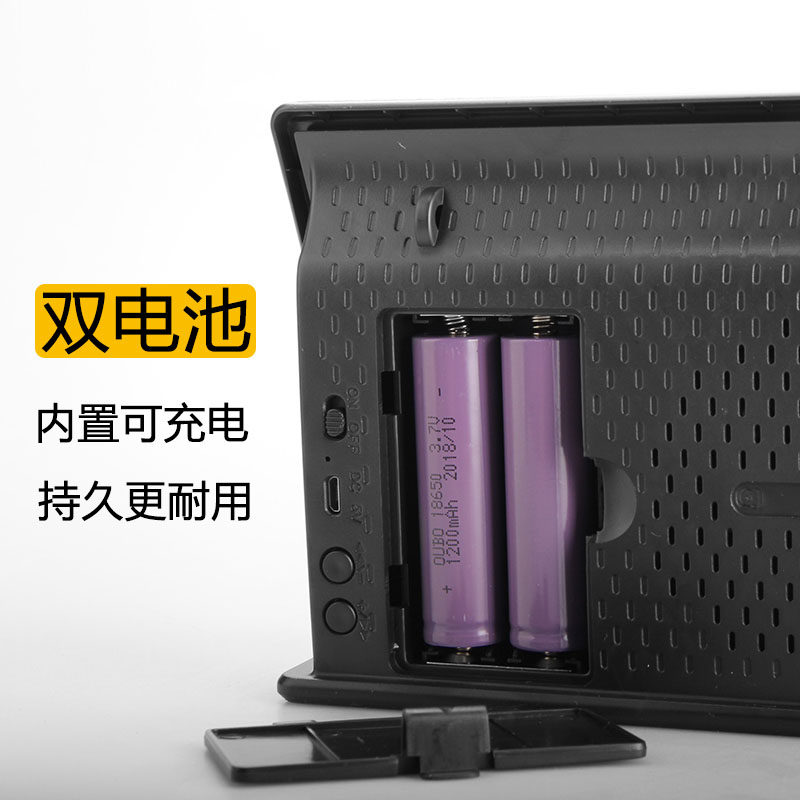 二维码收款牌收钱提示语音播报器微信收款到账标识牌支付宝收钱指示牌定制二维码支付立牌扩音提示台牌桌牌
