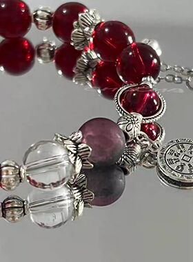 印象手链系列【魏无羡】魔道祖师魏无羡衍生魏婴印象手串红色系