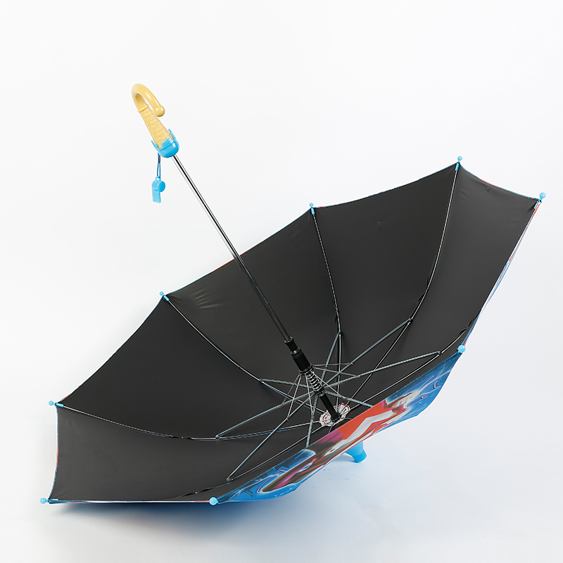 防水套儿童雨伞女孩可爱艾莎公主男童小学生幼儿园卡通自动太阳伞-图1