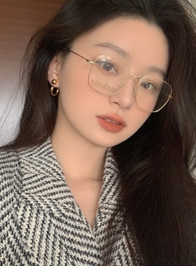 宋慧乔同款C形金属金豆子耳环女