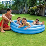 Intex, детский морской надувной бассейн с шариками, игрушка, детское ограждение, 3 лет