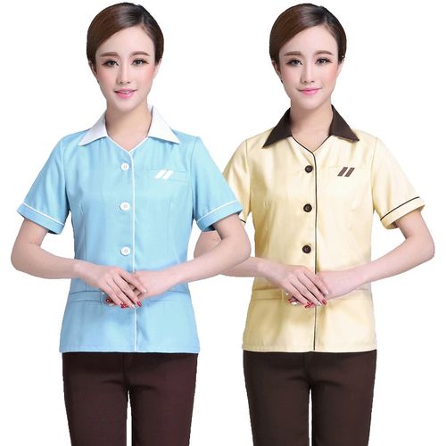 优选酒店保洁服长袖客房服务员工作D服宾馆医院阿姨保洁服女秋冬P - 图1