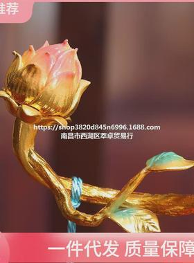 精选新中式柿f子摆件客厅柿如意柿玄关办公室装饰酒柜乔迁新居礼