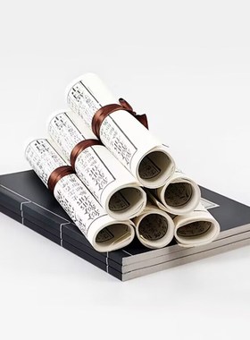 精选新中式禅意书房摆件样板间软装办H公室茶室书柜毛笔架书靠饰