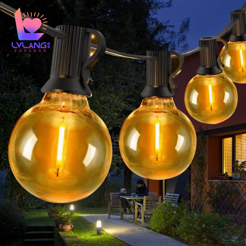 精选户外灯串防水装饰灯氛围灯家用庭院灯泡串灯T民宿帐篷节日气,淘宝优惠券,粉丝福利购,淘宝优惠卷