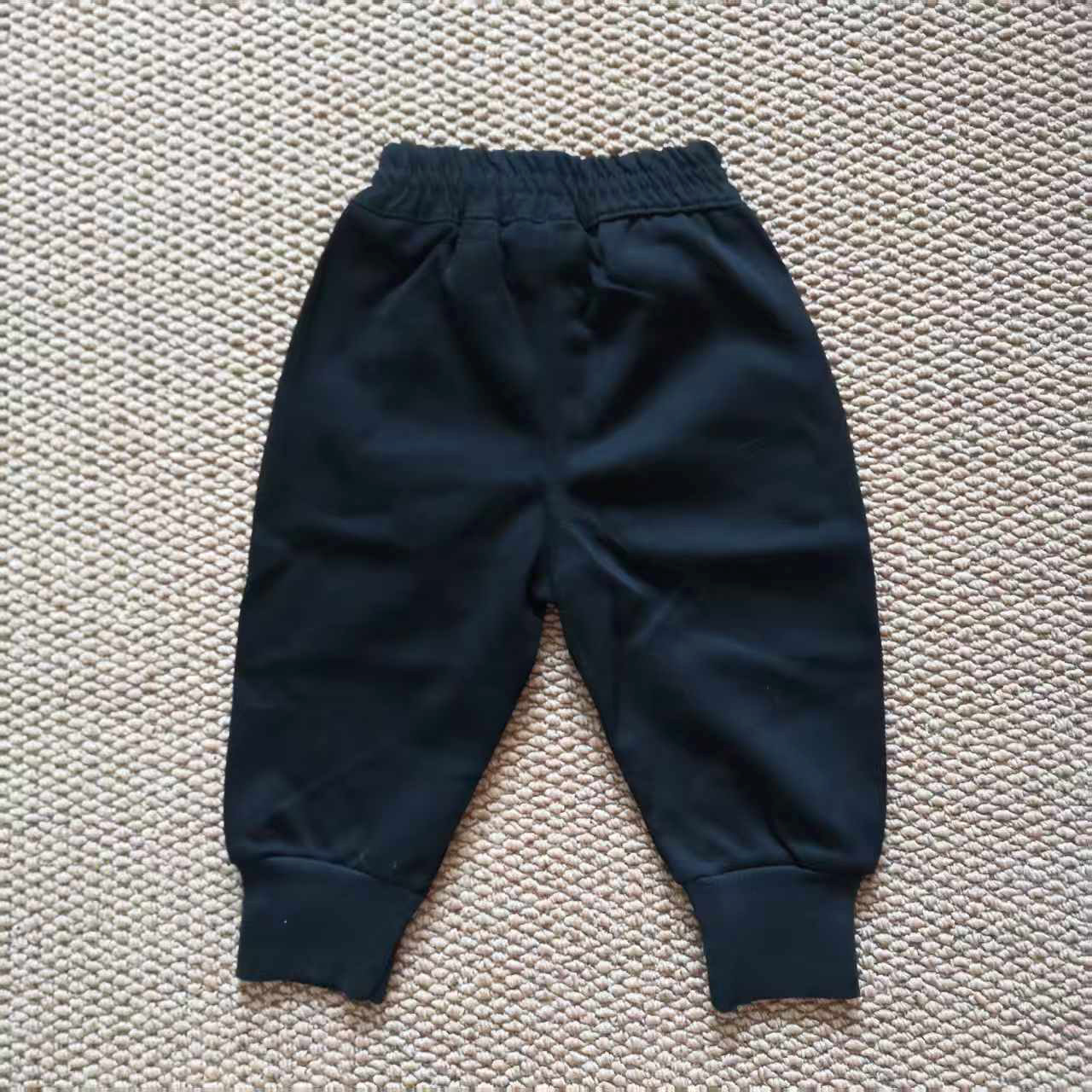 春秋季儿童运动裤黑色束脚卫裤男童女童抽绳休闲长裤宽松裤子176,淘宝优惠券,粉丝福利购,淘宝优惠卷