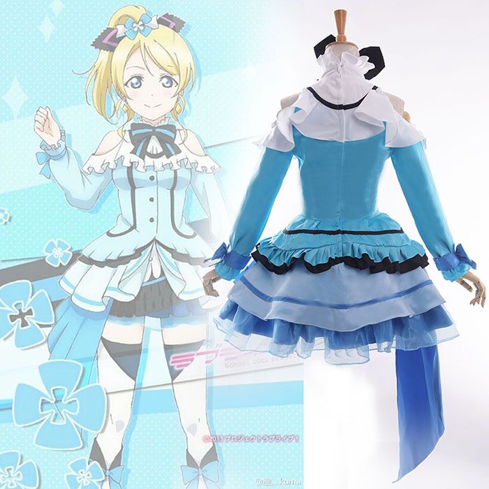 lovelive打歌服cosplay第二季 kira kira sensation绚濑绘里cos服 - 图1