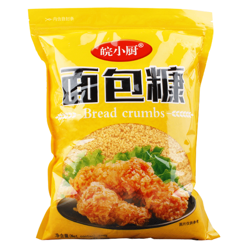 金黄面包糠家用500g大包装油炸香酥脆皮香蕉南瓜饼炸鸡裹粉面包屑 - 图3