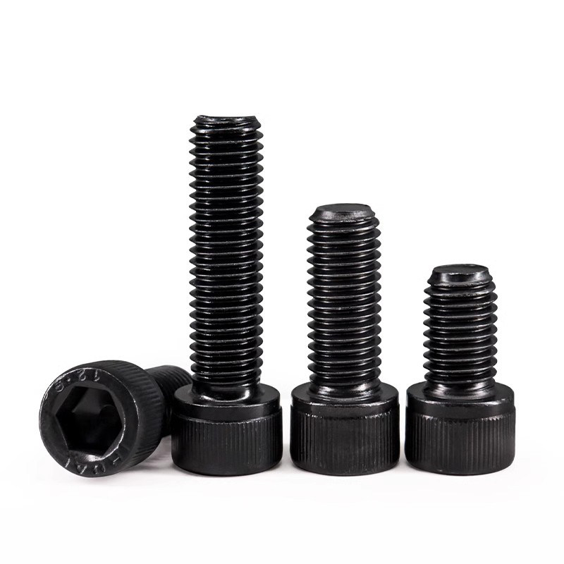 12.9级高强度全牙圆柱头内六角螺丝钉碳钢杯头螺栓螺杆M2M3M4M5M6 - 图3