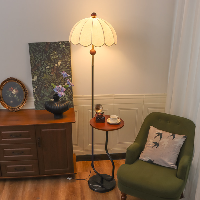宋式美学落地灯客厅卧室沙发法式中古南洋侘寂风艺术氛围床头台灯,淘宝优惠券,粉丝福利购,淘宝优惠卷