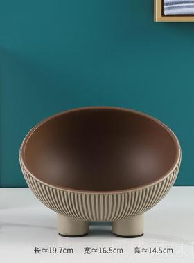 正品高档轻奢关茶几家用创意北欧入户进鞋柜门钥匙收纳盒摆件玄装