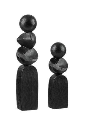 侘寂几何抽象异形摆件家居售楼处