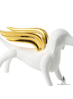 北欧动物树脂电镀纺织品装饰品