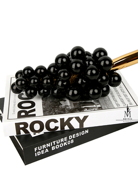 玻璃创意ins轻奢风酒柜摆件